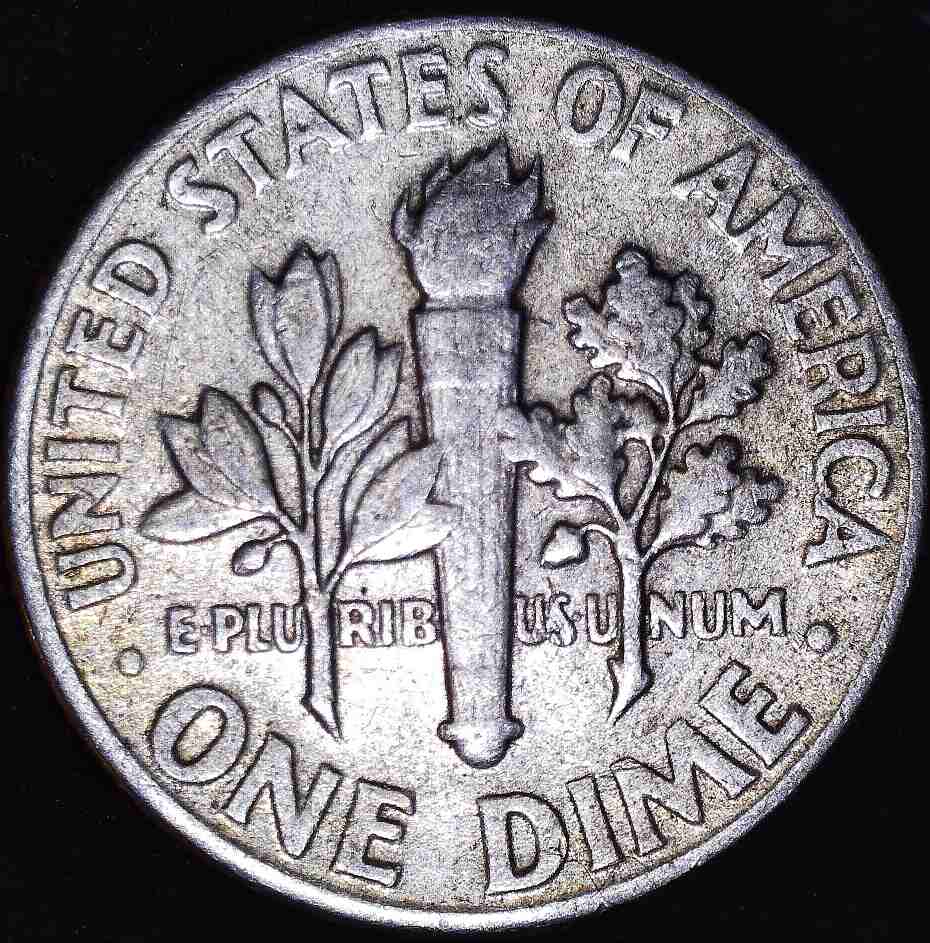 1951-P-Dime...unsure-If-Material-Is-PMD.